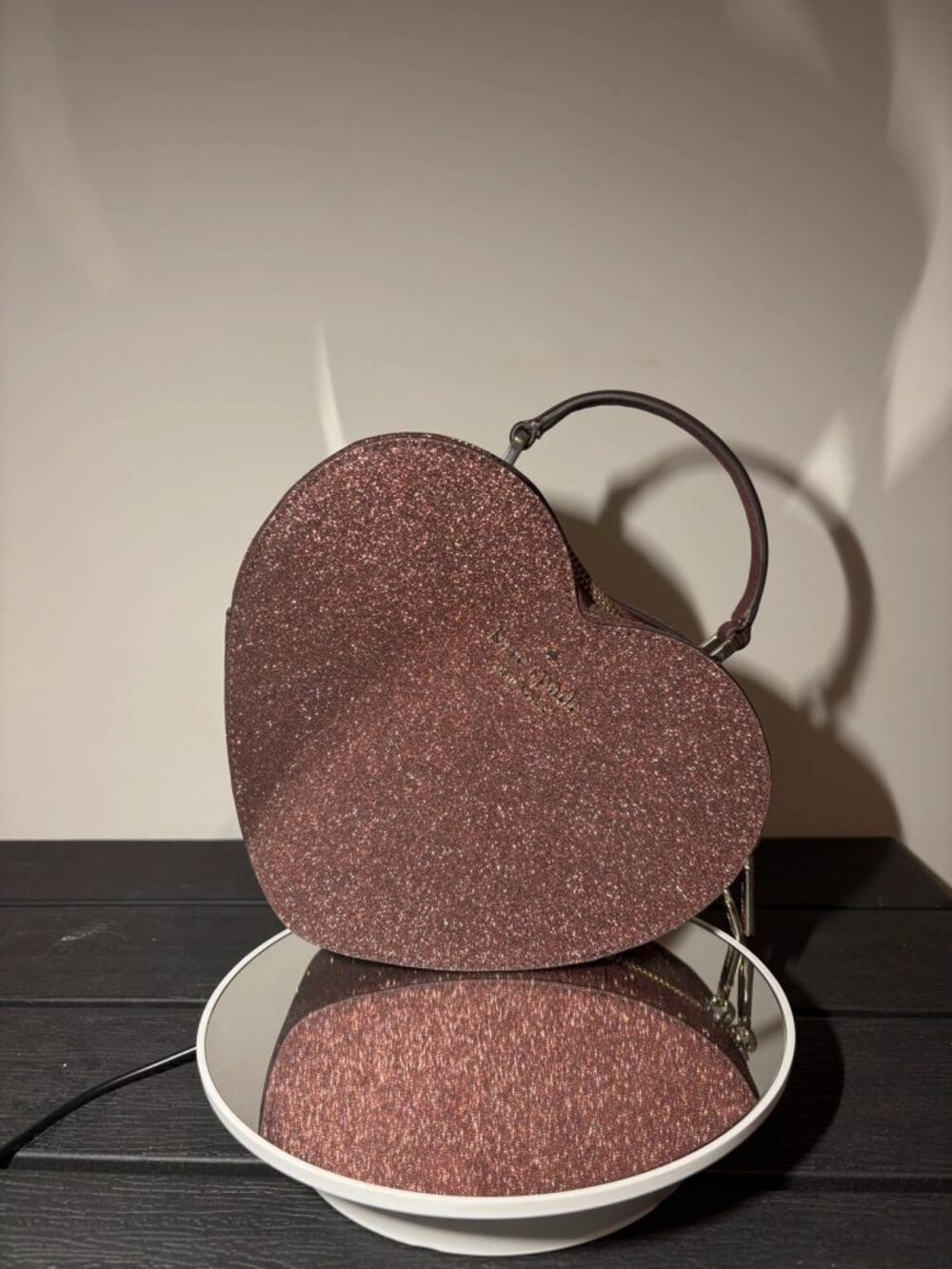 Kate Soade Burgundy Heart Crossbody
